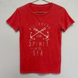Billabong Spirit Of The Sea Orange Short Sleeve T-Shirt